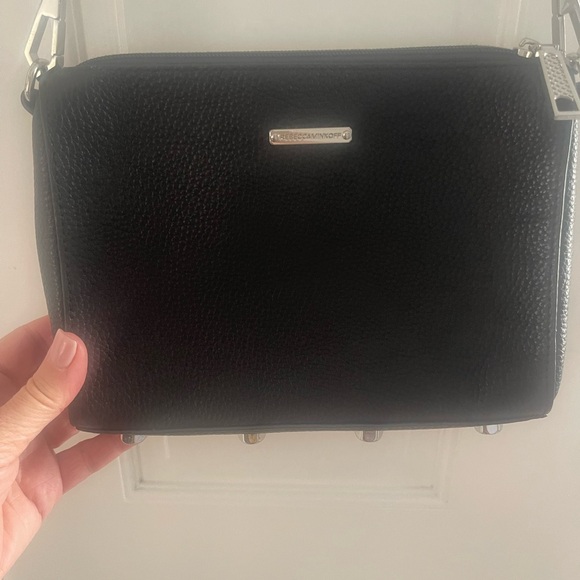 REBECCA MINKOFF Black/Silver 3
Zip Crossbody - Picture 6 of 8